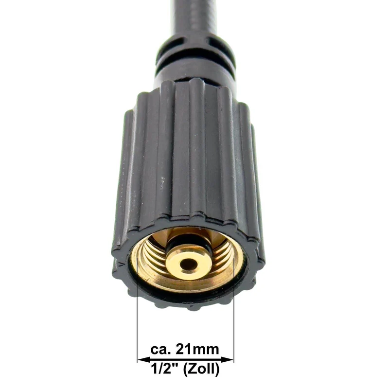 Schlauchverbinder Adapter für Wasserhahn 1/2" IG auf Schnellkupplung 1/4" Zoll