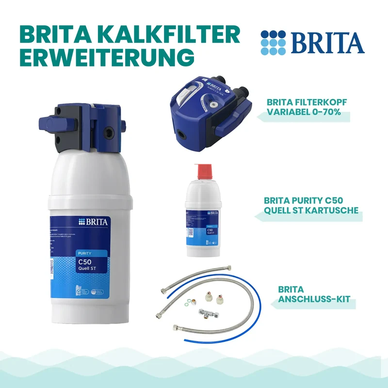 Alvito Untertisch Wasserfilter Set Integral Complete