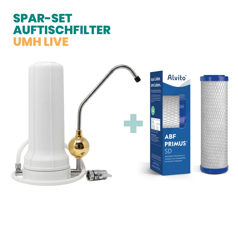Alvito Auftisch Wasserfilter Set UMH Live