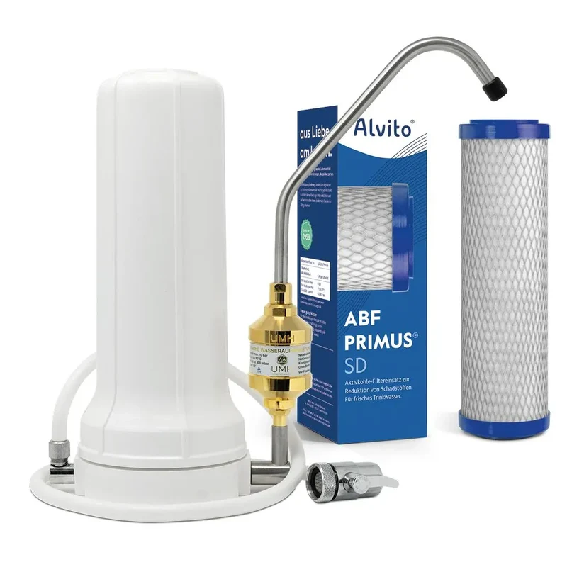 Alvito Auftisch Wasserfilter Set UMH Pure