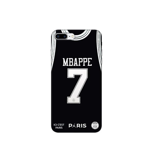 iphone 6s 7 7plus 8 8plus X XR XS Max Luxury Jersey Mbappe 7 phone coque