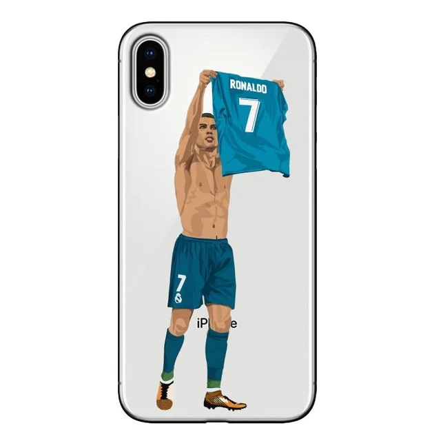 iPhone X 5S SE 6 6S 7 8 Plus XS XR XS MAX Ronaldo Dybala Cover