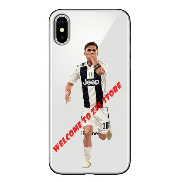 iPhone X 5S SE 6 6S 7 8 Plus XS XR XS MAX Ronaldo Dybala Cover