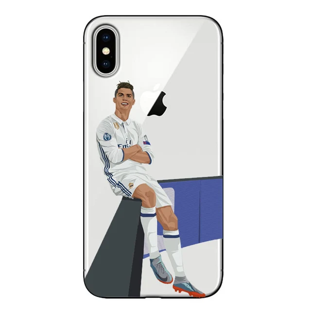 iPhone X 5S SE 6 6S 7 8 Plus XS XR XS MAX Ronaldo Dybala Cover