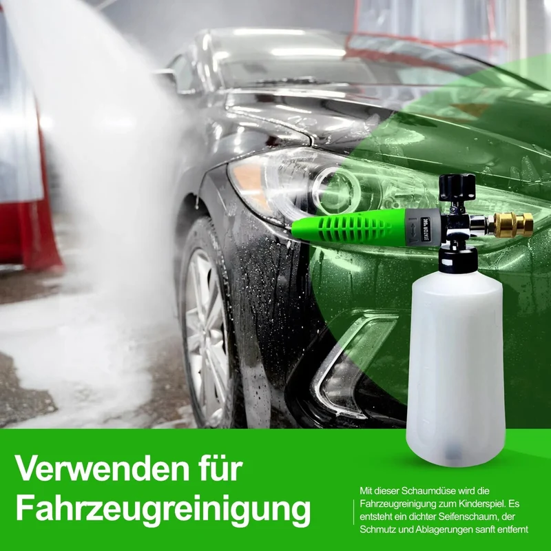 Schaumkanone Schaumlanze Injektor für Kärcher Nilfisk Lavor B&D Bosch Kränzle