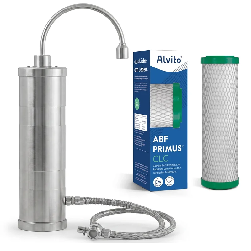 Alvito Auftisch Wasserfilter Inox