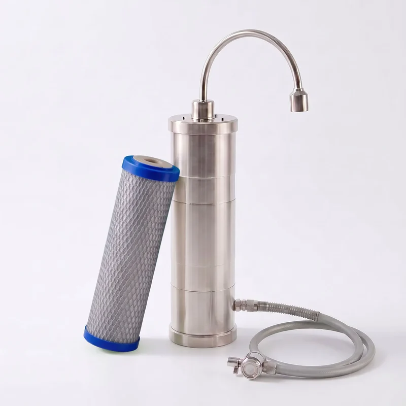 Alvito Auftisch Wasserfilter Inox