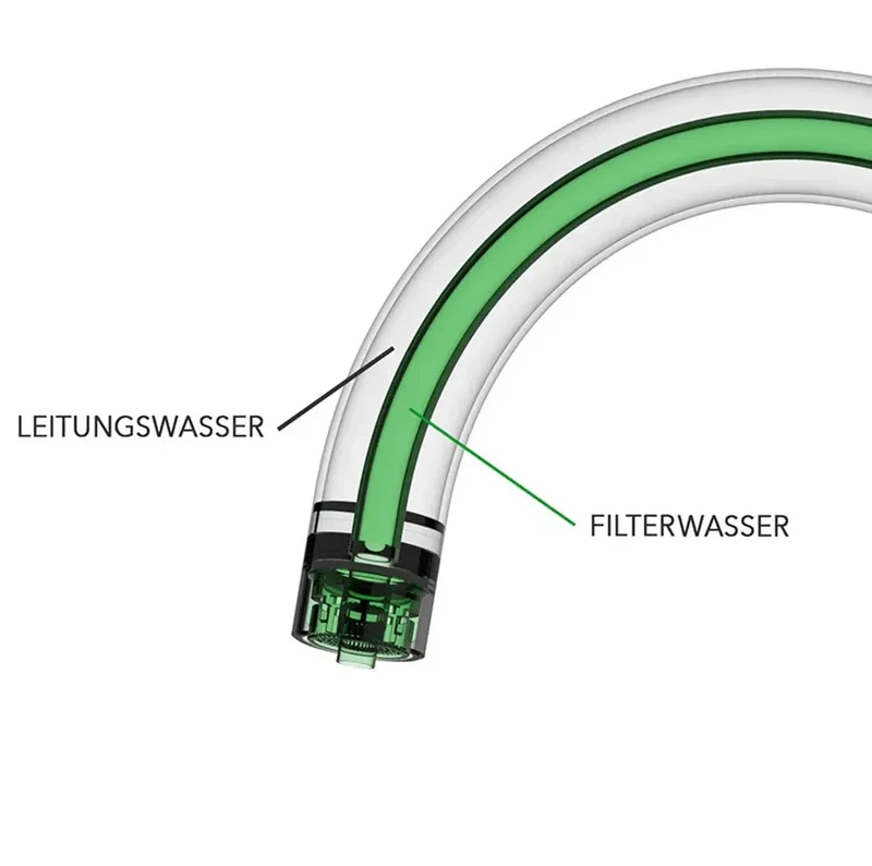 3-Wege-Armatur Furore Edelstahl PVD schwarz matt