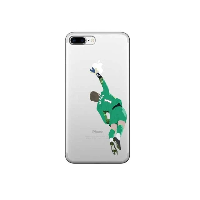 Soccer Star Ronaldo Neymar Salah Phone Cases Coque For iPhone X 5S SE 6 6S 7 8 Plus Soft silicone TPU