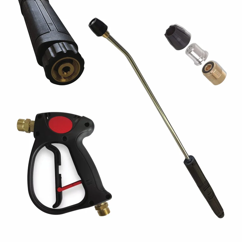 Hochdruck Pistole + Lanze 74cm + Düse 280bar für Kränzle Kärcher Wap Nilfisk