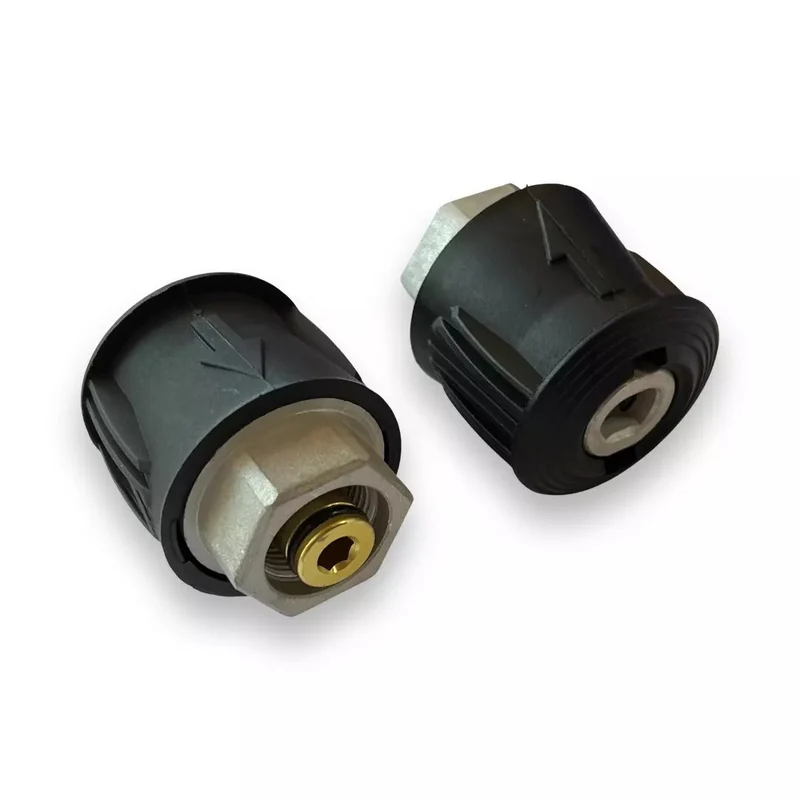 Umrüstkit kompatibel mit Kärcher Quick Connect auf Parkside 2 teilig Hochdruck