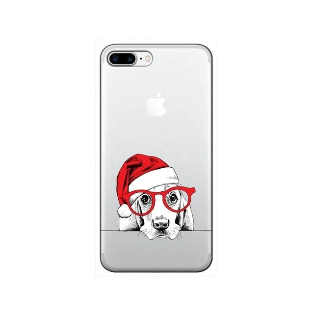iPhone 6 Plus 6S 7 Plus For iPhone 8 Plus case For iPhone X XR XS MAX Animal Soft TPU Cover