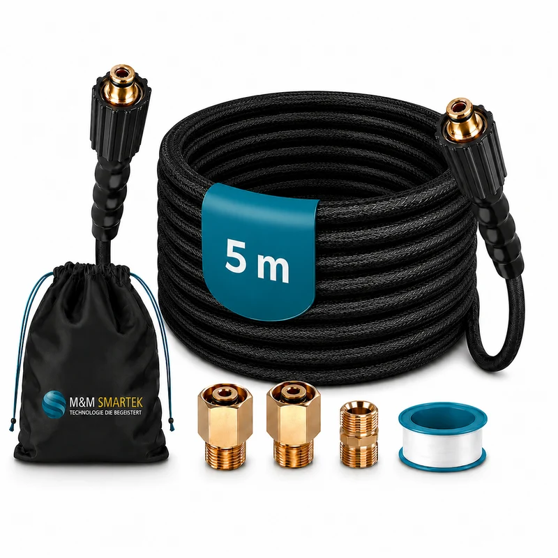 3 100m Hochdruckschlauch Verlängerung für Kärcher EasyLock HD 200bar + Adapter