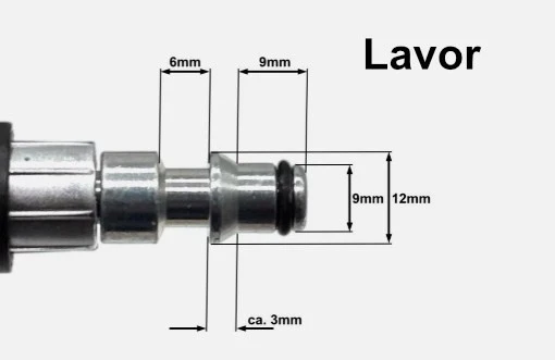 Hochdruck Schlauchverbinder für Lavor Parkside Bosch Kärcher Quick Connect M22