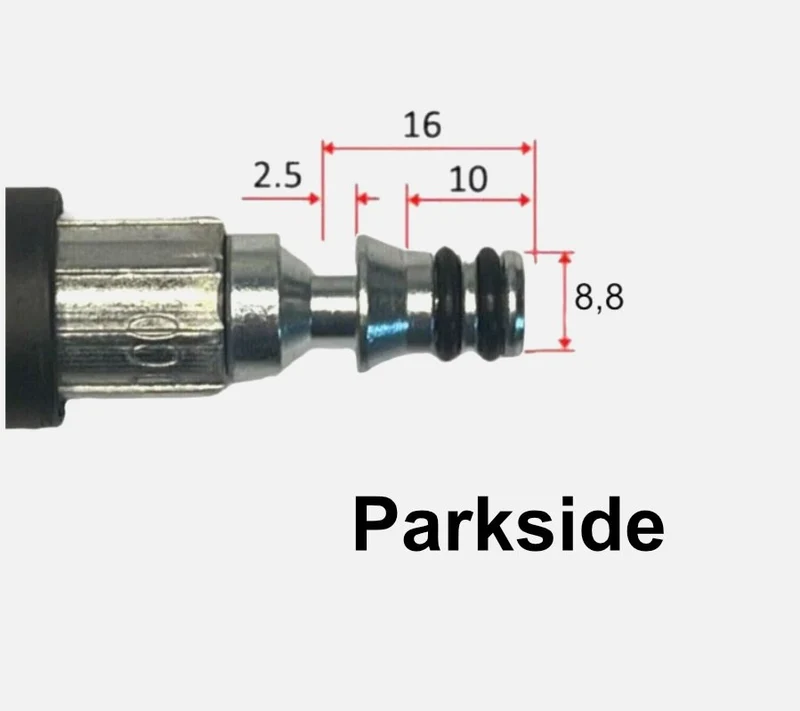 Hochdruck Schlauchverbinder für Lavor Parkside Bosch Kärcher Quick Connect M22
