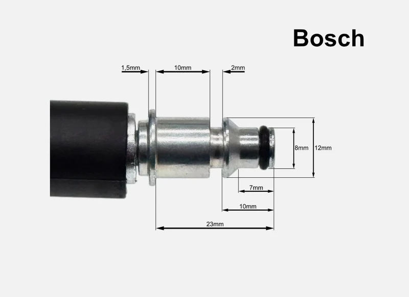 Hochdruck Schlauchverbinder für Lavor Parkside Bosch Kärcher Quick Connect M22