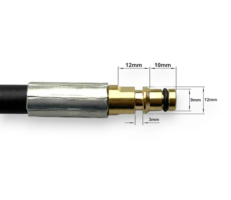 Schlauchadapter Schnellkupplung Kärcher Quick Click Connect auf TR22 AG Adapter