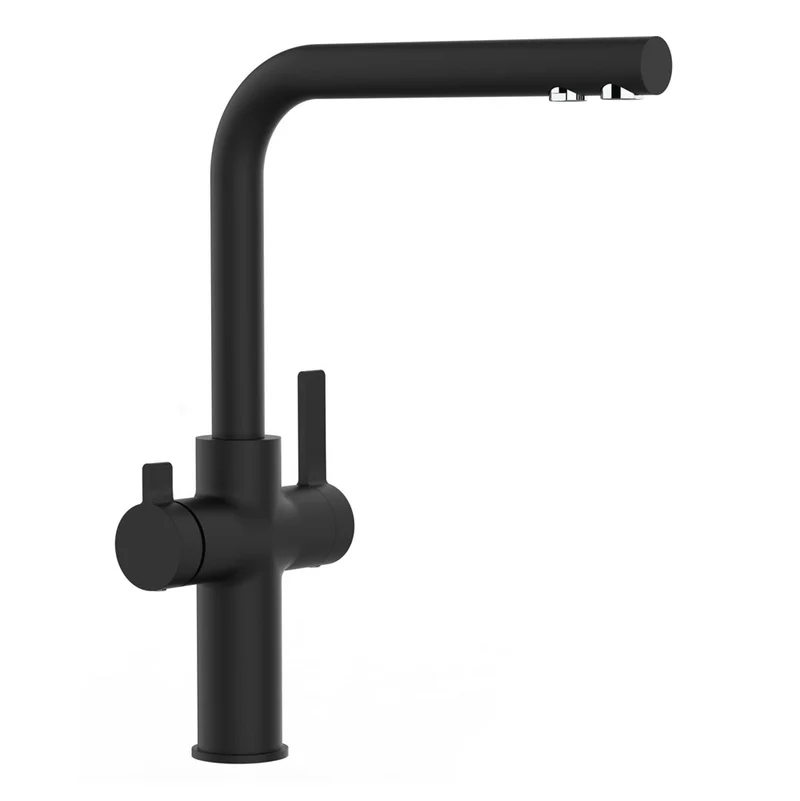 3-4-Wege-Armatur Paola Neo Black