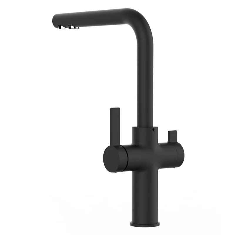 3-4-Wege-Armatur Paola Neo Black