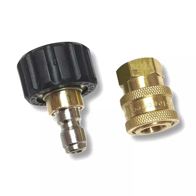 Hochdruckreiniger Schnellkupplung Schlauch Adapter M22 IG Gewinde Quick Connect