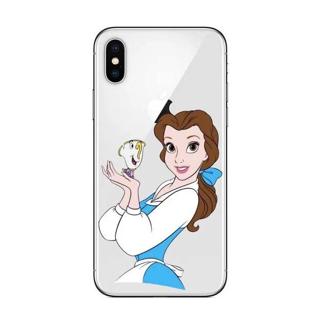 iPhone X 8 Plus 6 6S 5 5S SE XR XS MAX Case transparent Soft silicone phone Protective