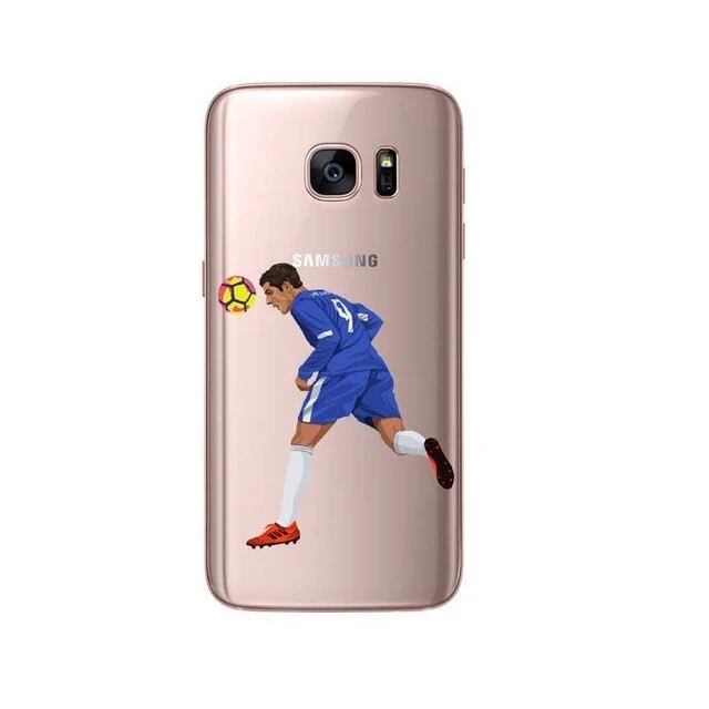 Football Star soft TPU Case Cover For Samsung A3 A5 A7 2016/2017 J3 J5 J7
