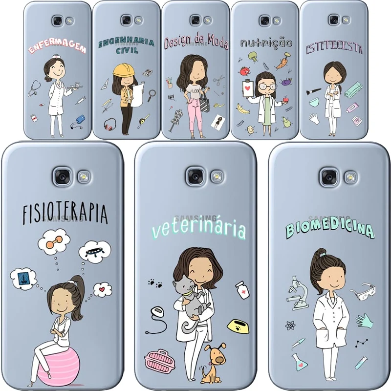 Phone Case for Samsung Galaxy S6 S7 Edge S8 S9 Plus note 8 9 A8 2018 PLUS