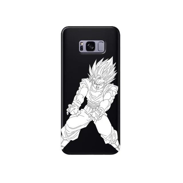 Dragon Ball DragonBall z soft TPU Phone Cases For Samsung Galaxy S7 Edge S8 S9 Plus NOTE 9 NOTE 8