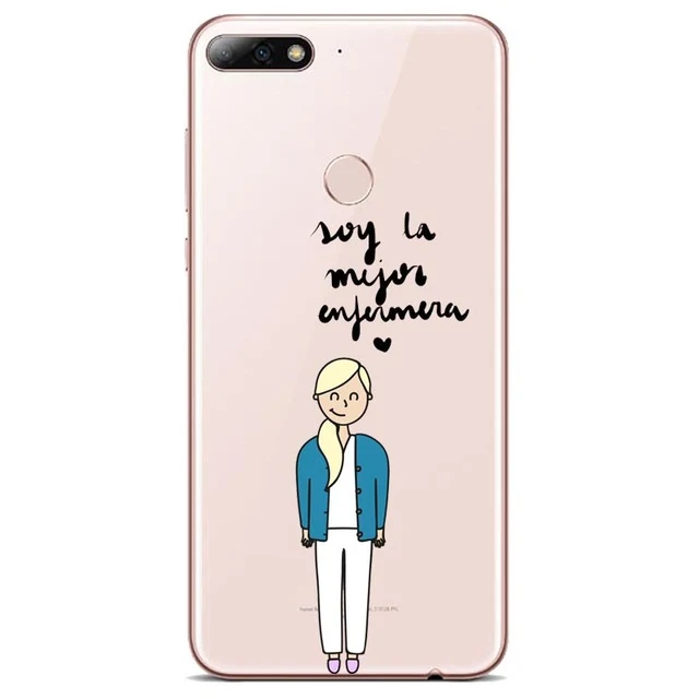 Nurse Phone Case For P8 LITE 2017 P9 P10 P20L P10 P20Plus