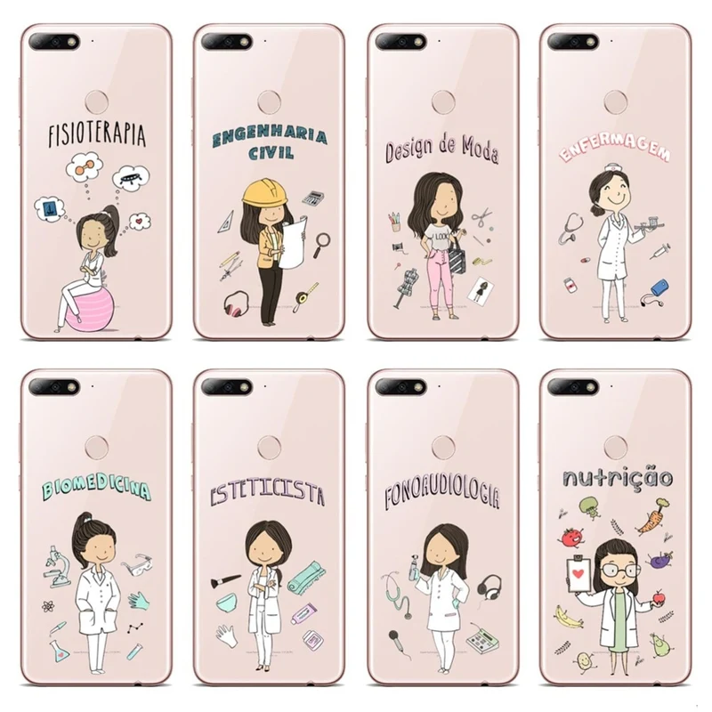 nurse phone Case For Huawei P8 P9 P10 P20L P20Plus