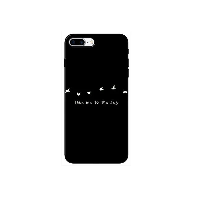 iPhone 5 S SE X Phone Case For iPhone 6s 6 7 8 Plus XS Max XR Coque Frosted Fundas