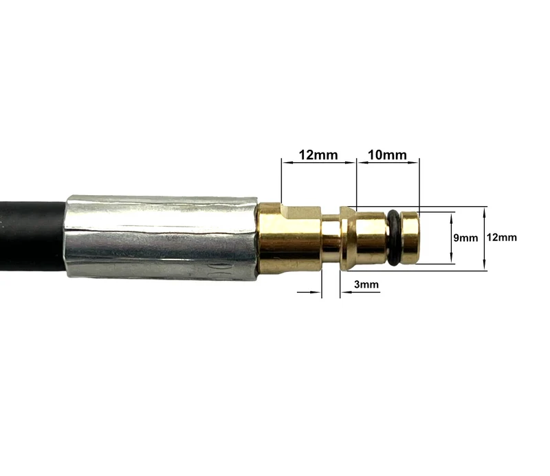 Quick Click Connect Adapter für Kärcher & Workzone Stecknippel M22 x 1,5 AG