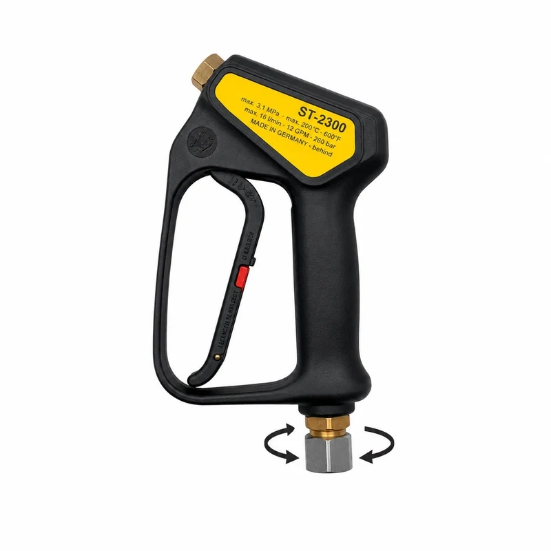 Hochdruck Pistole für WAP NILFISK ALTO 3/8" Drehgelenk IG HD ST 2300 LTF 310 bar
