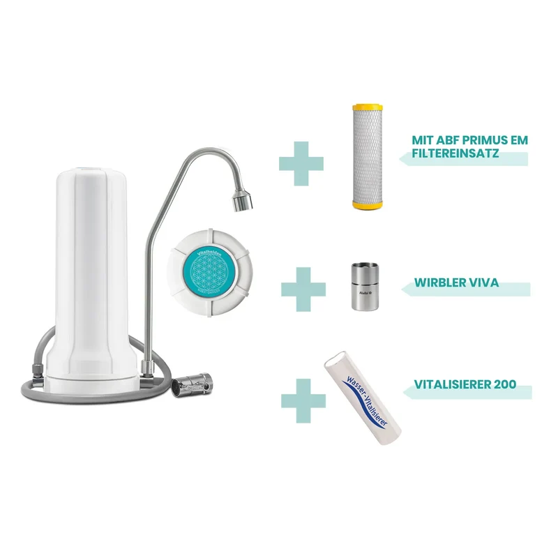 Vitalhelden Auftisch Wasserfilter-System