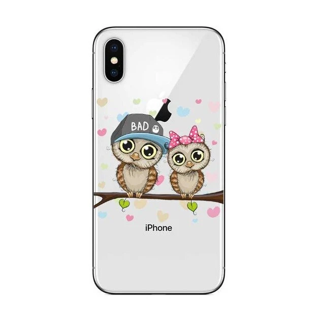 phone Case For iPhone 8 X XR XS Max 6 6S Plus 5 5S SE Fundas Coque Cover