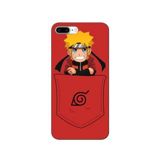 Apple iphone 7 8 X XR XS MAX black silicone cover cartoon Kakashi 6 6s 7 8 plus soft shell Sasuke