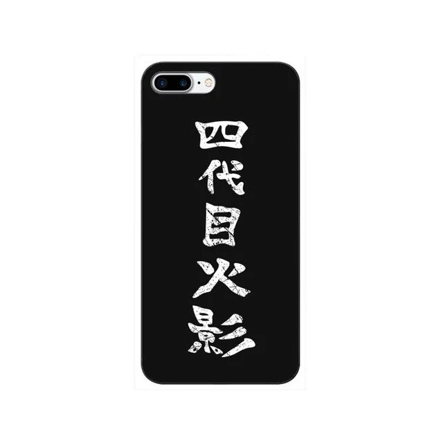 Apple iphone 7 8 X XR XS MAX black silicone cover cartoon Kakashi 6 6s 7 8 plus soft shell Sasuke