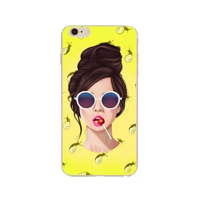 Apple iPhone 5 5S SE 6 6S 7Plus 6SPlus XR XS MAX Transparent Clear Soft Silicone tpu Cover