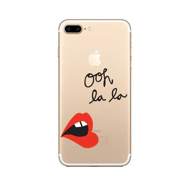 iPhone 6 XR XS MAX 6 Plus 5 SE 7 7 Plus Transparent hard plastic Phone hello kitty shell
