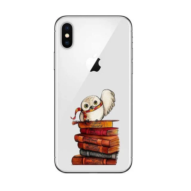 iphone SE 5 5S 6 6S XR XS MAX 7 8 X Plus Transparent Hard Plastic Cases Phone Back Cover