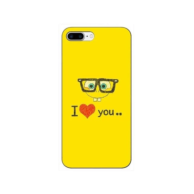 iPhone 7 8 6 6s Plus XR XS Max back cover SpongeBob Patrick Star Phone case capa fundas