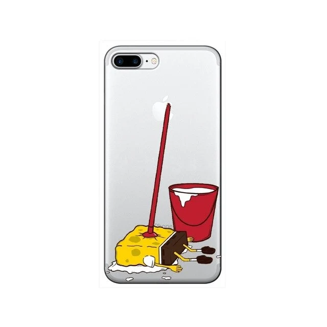 iPhone 7 8 6 6s Plus XR XS Max back cover SpongeBob Patrick Star Phone case capa fundas