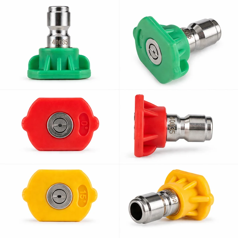 Hochdruckreiniger 1/4'' Schnellkupplung für Kärcher K2 K7 mit 5 Düsenspitzen