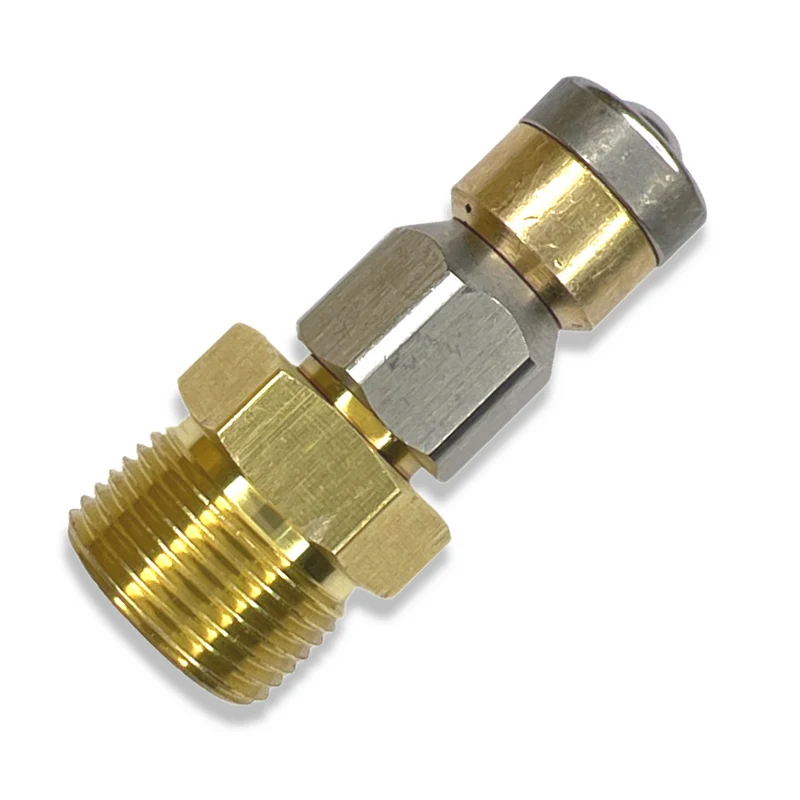 Rohrreinigungsdüse rotierend M22 x1,5 AG für Kränzle & Kärcher Hochdruckreiniger
