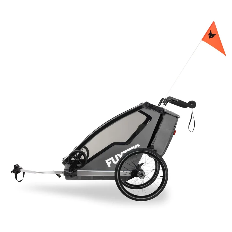 V: B-Ware FUXTEC Fahrradanhänger 1-Sitzer FX-FA1S