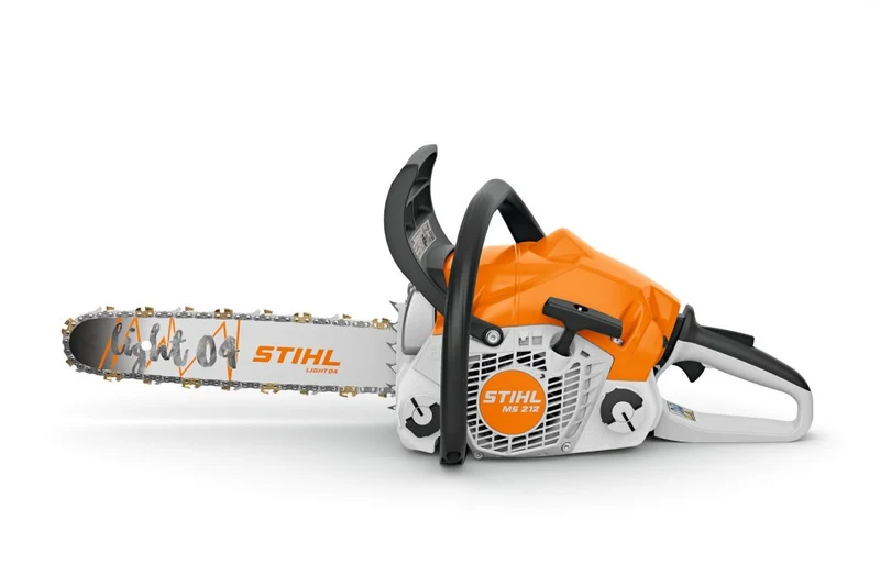 Stihl MS 212 mit Picco Duro 3 Sägekette Benzin-Kettensäge