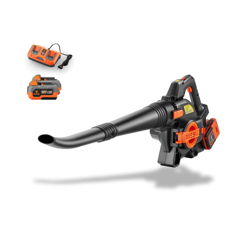 B-WARE FUXTEC 40 Volt 2in1 Akku-Laubbläser/-sauger Set FX-E2LBS-SET