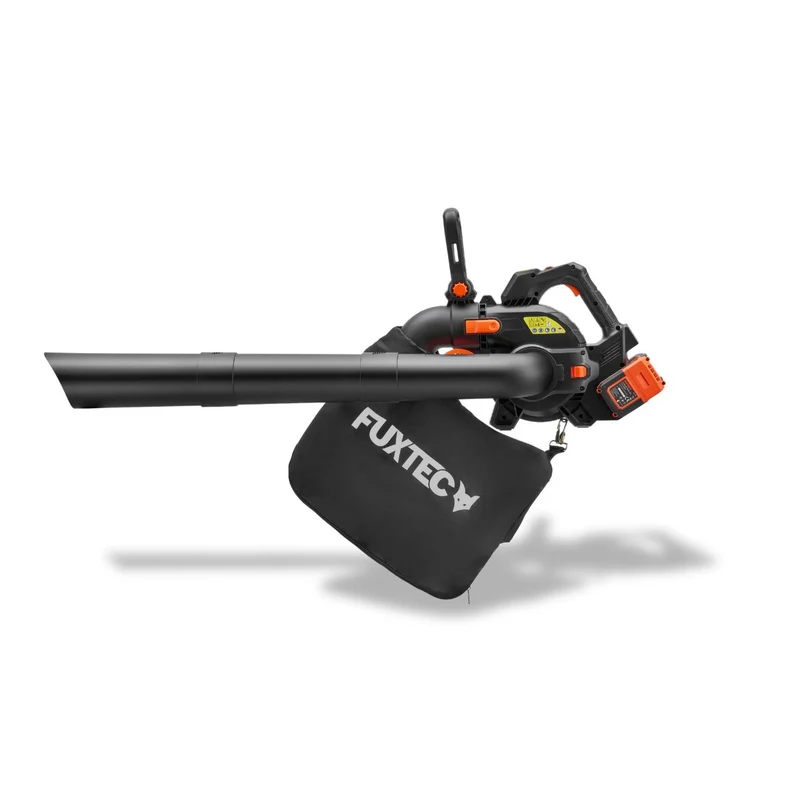 B-WARE FUXTEC 40 Volt 2in1 Akku-Laubbläser/-sauger Set FX-E2LBS-SET