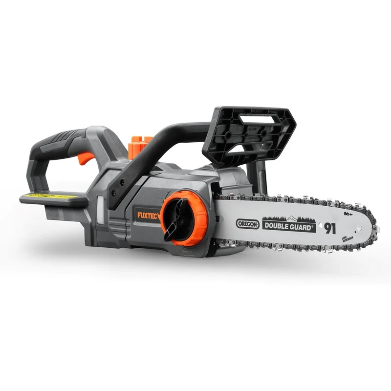 B-WARE FUXTEC 20V Akku Kettensäge FX-E1KS20 SET 2 mit 1 x Akku 2Ah, 1 x Ladegerät 2,4A