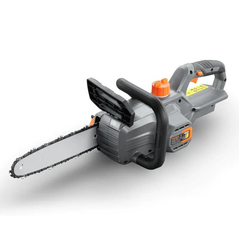 B-WARE FUXTEC 20V Akku Kettensäge FX-E1KS20 SET 2 mit 1 x Akku 2Ah, 1 x Ladegerät 2,4A